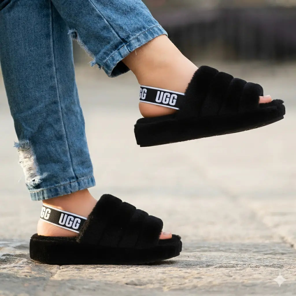 Are UGG Fluff Yeah Slippers or Shoes?